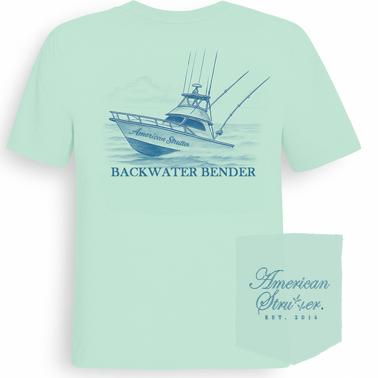 Backwater Bender T-Shirt (Island Reef)