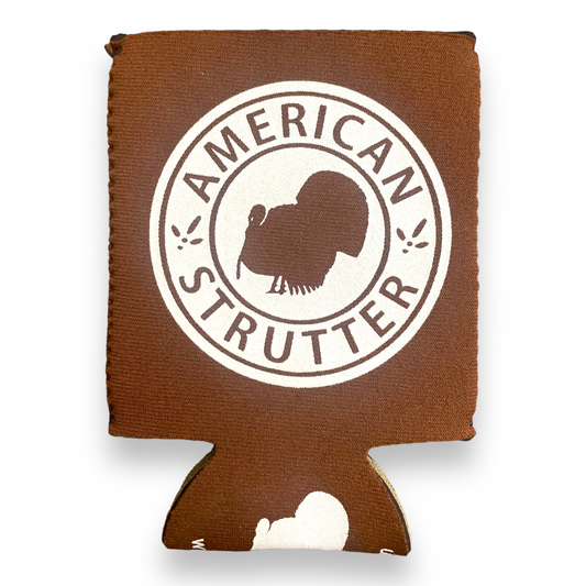 Magnetic Camo Koozie (Brown/White)