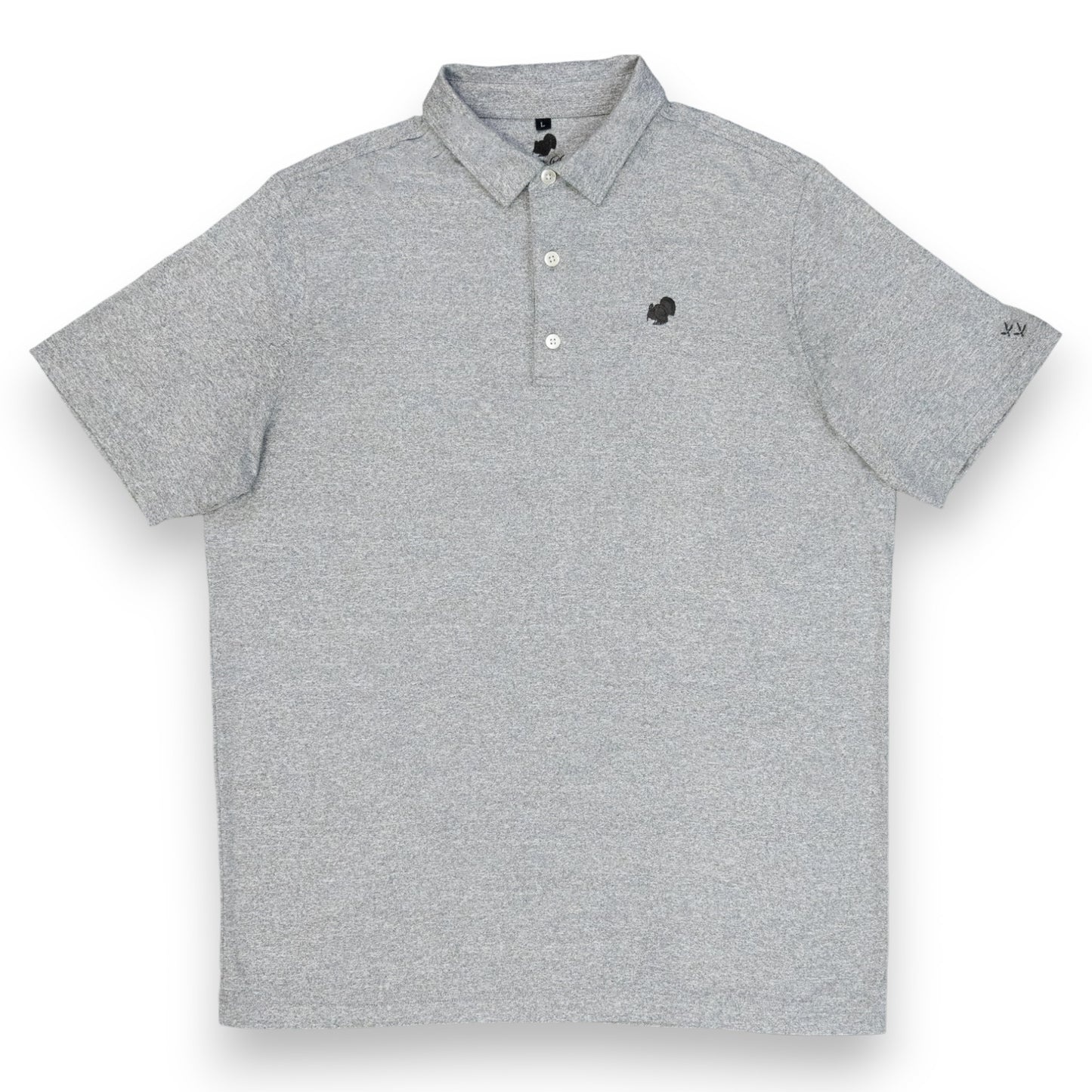 Youth American Strutter® Performance Polo (HEATHERED GRAY)