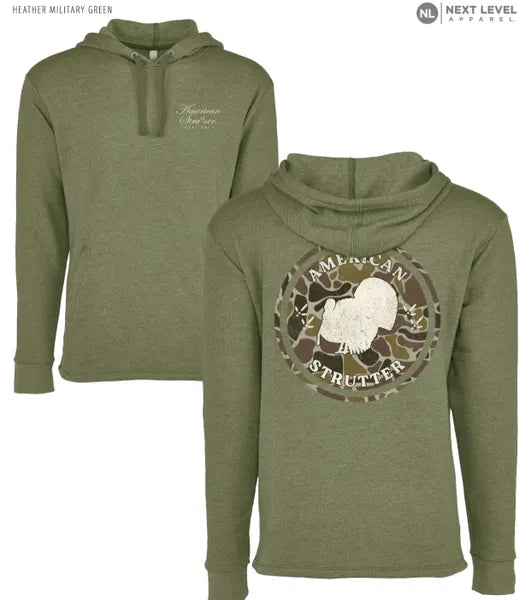 American Strutter 'Old School Camo' Hoodie