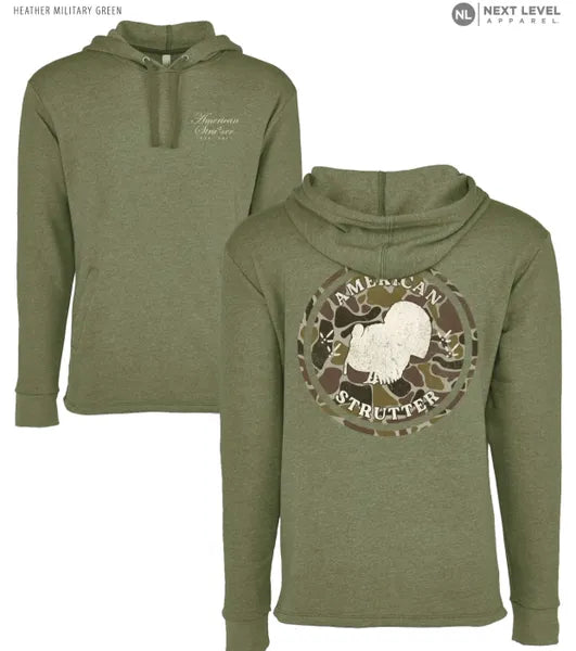 American Strutter 'Old School Camo' Hoodie