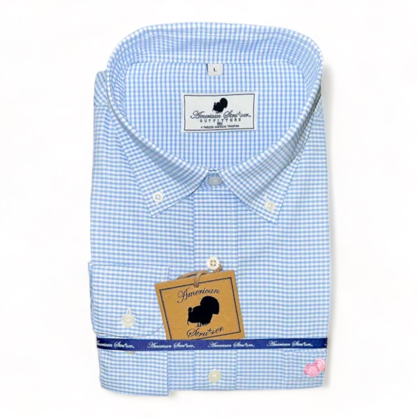 American Strutter® Bamboo Series Button Down (Blue Skies)