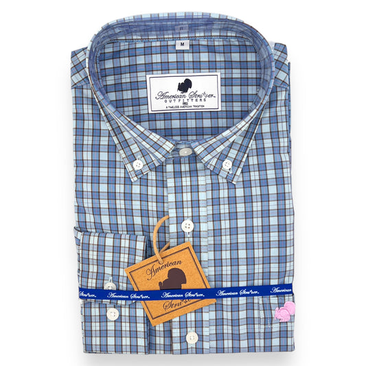 American Strutter® Polyester Series Button Down (Spring Slate)