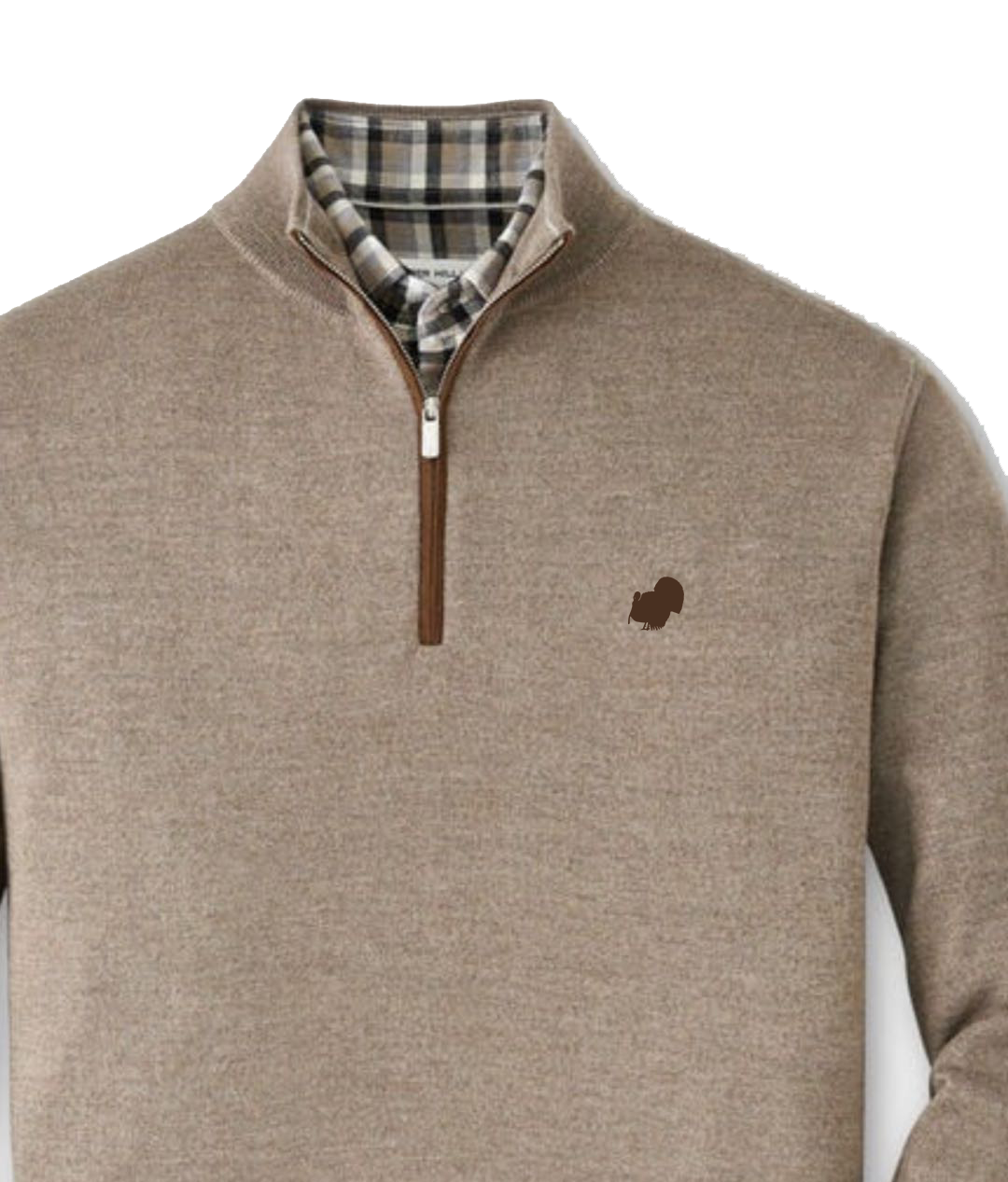 Heritage 1/4 Zip Sweater (Beige)