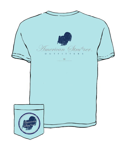 American Strutter® Vintage Collection Men's T-Shirt (Chambray)