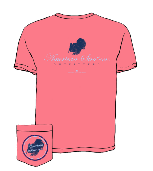 American Strutter® Vintage Collection Men's T-Shirt (Watermelon)