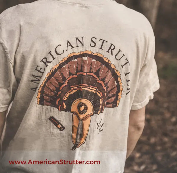 American Strutter® 'Trophy' T-Shirt (Ivory)