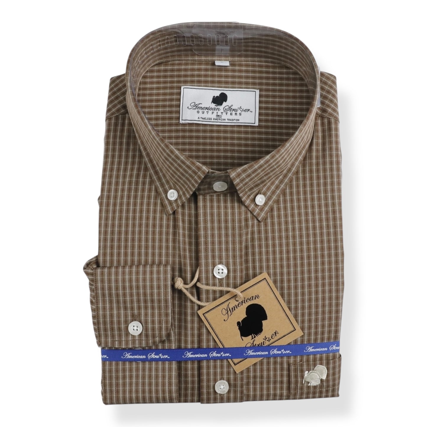 American Strutter® Bamboo Series Button Down (Back Forty Tobacco)