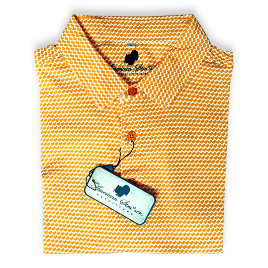 “The Strutter” Microprint (Orange)