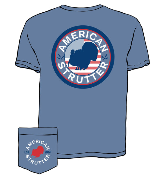 The Patriot T-Shirt (Blue Jean)