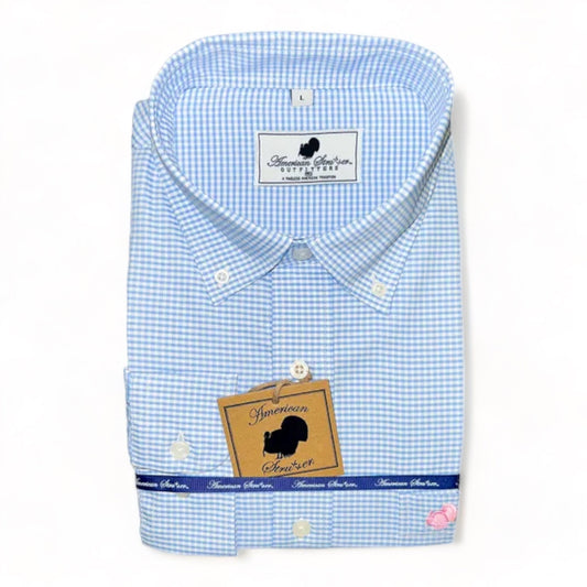Wholesale '24 American Strutter® Bamboo Series Button Down (Blue Skies)